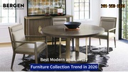 Best Modern and Luxury Furniture Collection 